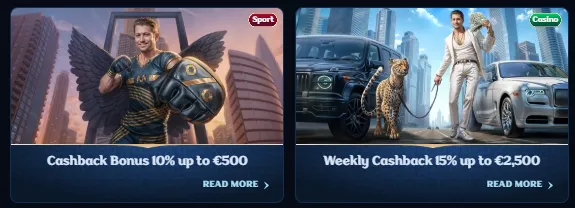 millioner casino cashback