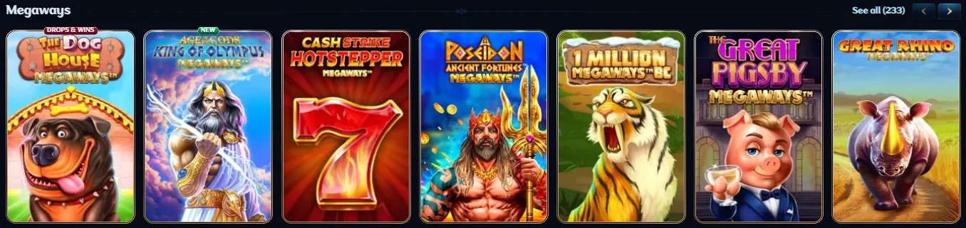 millioner casino megaways